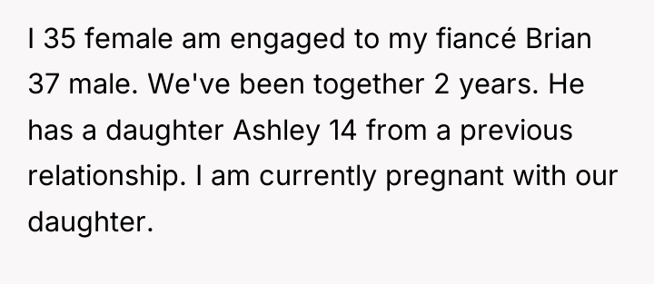 I 35 female am engaged to my fiancé Brian 37...
