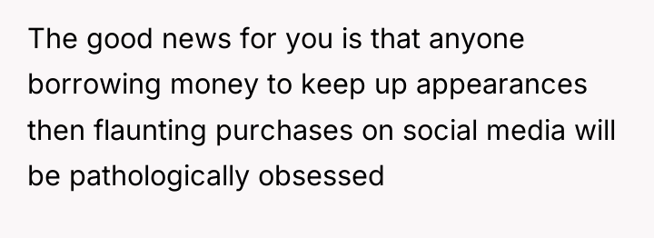 The good news for you is that anyone borrowing money...