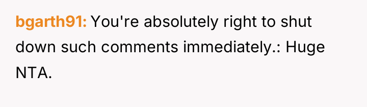 bgarth91 You're absolutely right to shut down such comments immediately.:...