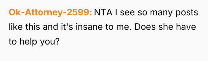Ok-Attorney-2599 NTA I see so many posts like this and...