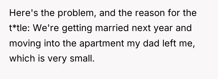 Here's the problem, and the reason for the t*tle: We're...