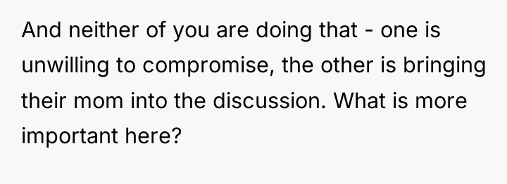 And neither of you are doing that - one is...
