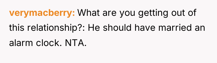 verymacberry What are you getting out of this relationship?: He...