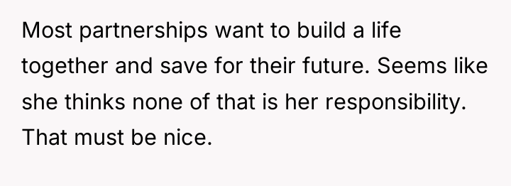 Most partnerships want to build a life together and save...
