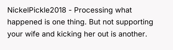 NickelPickle2018 - Processing what happened is one thing. But not...