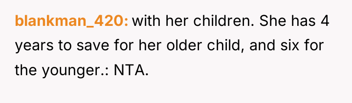 blankman_420 with her children. She has 4 years to save...