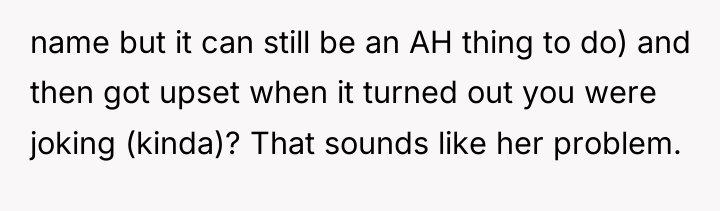 name but it can still be an AH thing to...