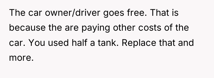 The car owner/driver goes free. That is because the are...