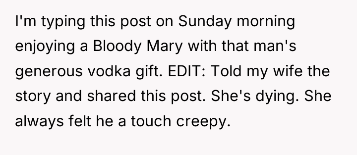 I'm typing this post on Sunday morning enjoying a Bloody...