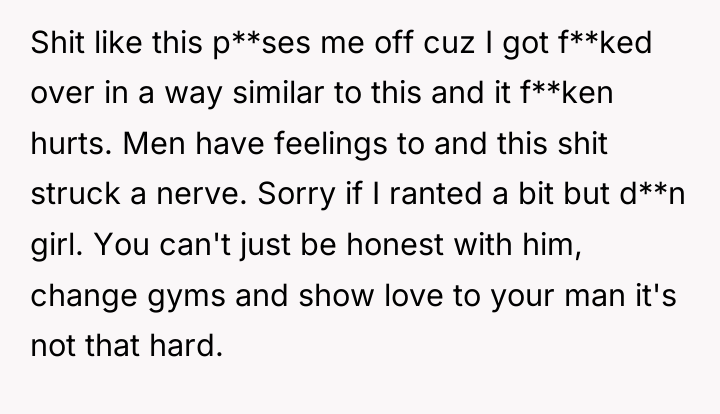 Shit like this p**ses me off cuz I got f**ked...