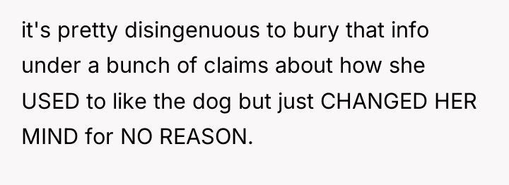 it's pretty disingenuous to bury that info under a bunch...