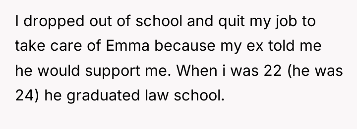 I dropped out of school and quit my job to...