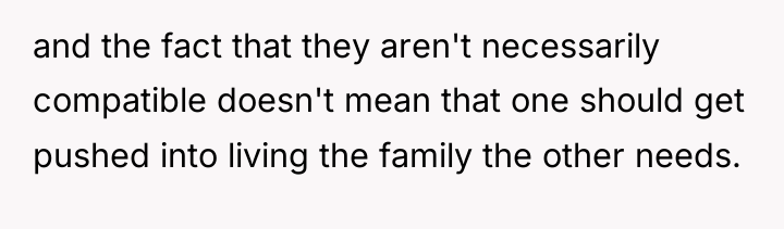 and the fact that they aren't necessarily compatible doesn't mean...