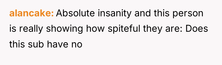 alancake Absolute insanity and this person is really showing how...