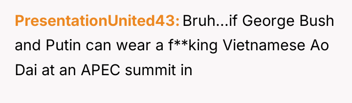 PresentationUnited43 Bruh...if George Bush and Putin can wear a f**king...