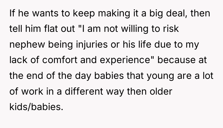If he wants to keep making it a big deal,...