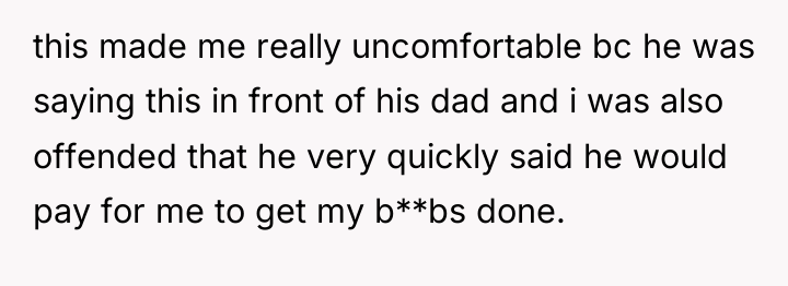 this made me really uncomfortable bc he was saying this...