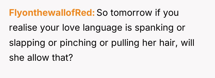 FlyonthewallofRed So tomorrow if you realise your love language is...