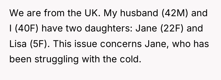 We are from the UK. My husband (42M) and I...