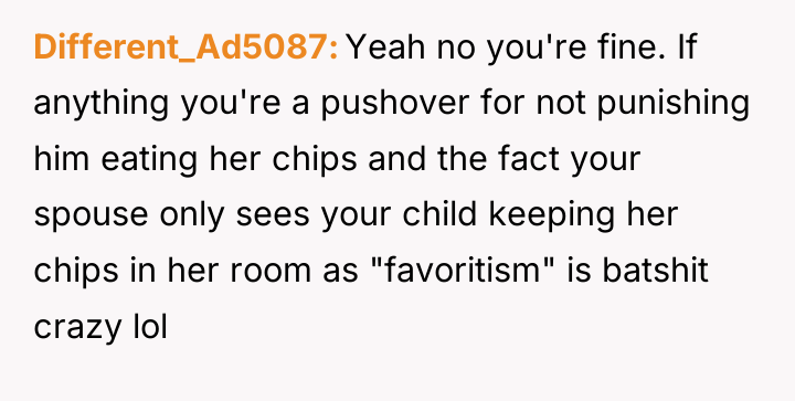 Different_Ad5087 Yeah no you're fine. If anything you're a pushover...