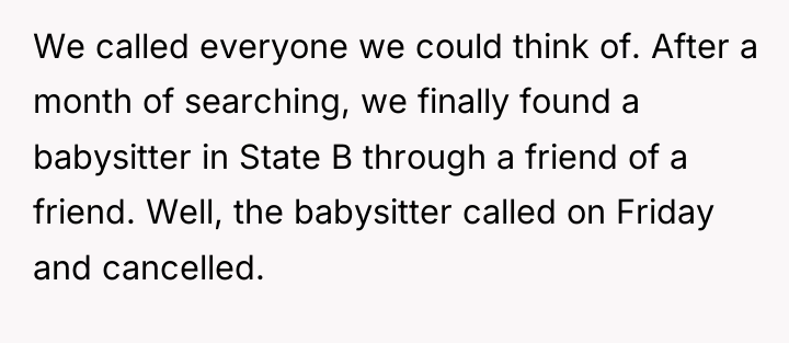 We called everyone we could think of. After a month...