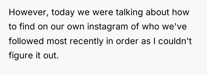 However, today we were talking about how to find on...