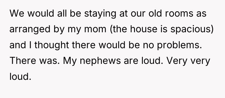 We would all be staying at our old rooms as...