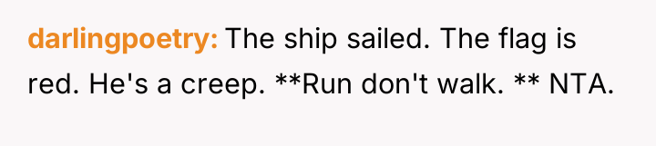 darlingpoetry The ship sailed. The flag is red. He's a...
