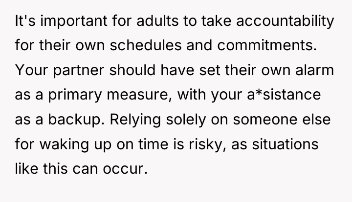 It's important for adults to take accountability for their own...
