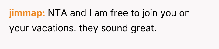 jimmap NTA and I am free to join you on...