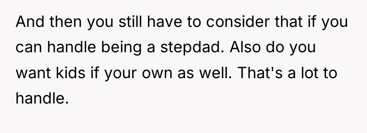 And then you still have to consider that if you...