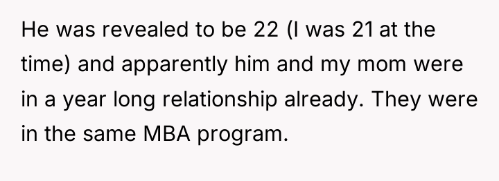 He was revealed to be 22 (I was 21 at...