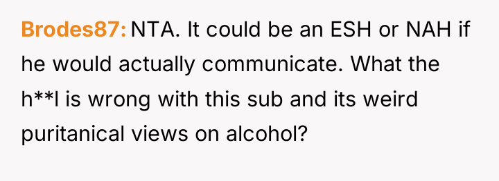 Brodes87 NTA. It could be an ESH or NAH if...