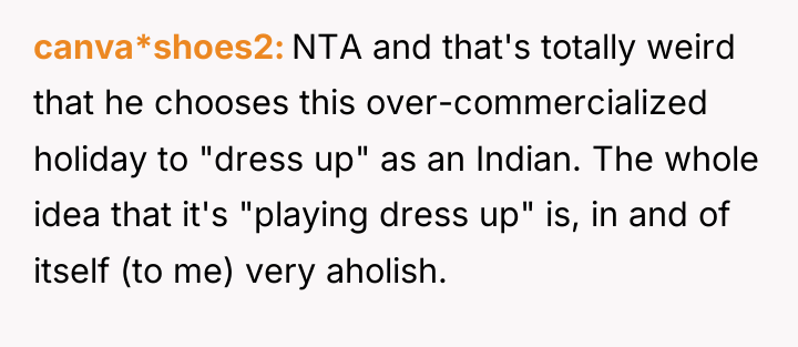 canva*shoes2 NTA and that's totally weird that he chooses this...
