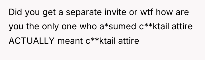 Did you get a separate invite or wtf how are...