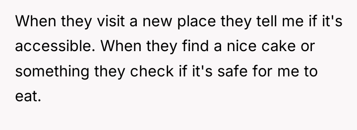 When they visit a new place they tell me if...