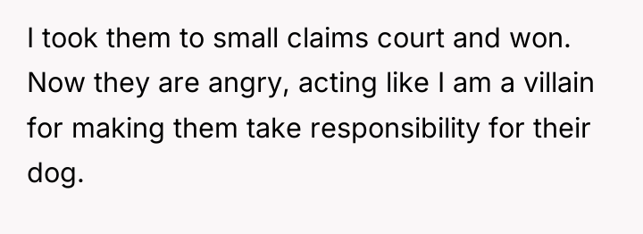 I took them to small claims court and won. Now...