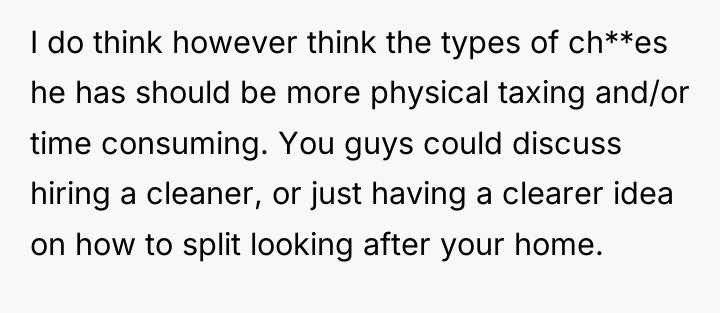 I do think however think the types of ch**es he...