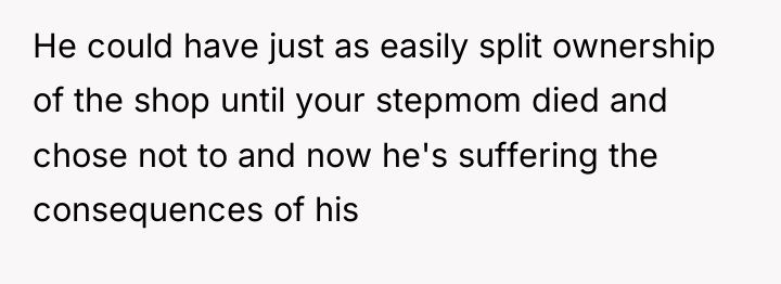 He could have just as easily split ownership of the...