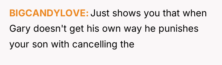 BIGCANDYLOVE Just shows you that when Gary doesn't get his...