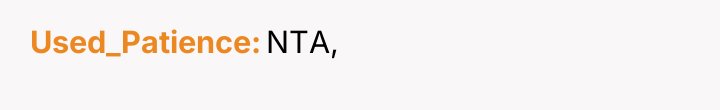 Used_Patience NTA,