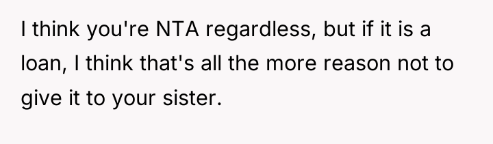 I think you're NTA regardless, but if it is a...