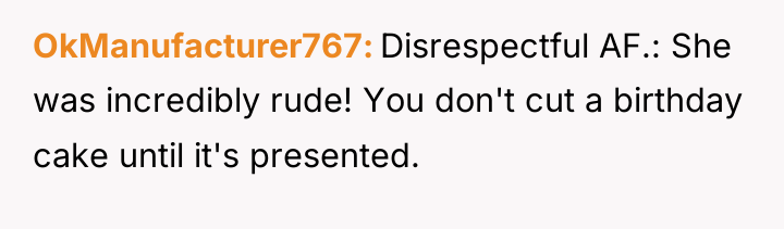 OkManufacturer767 Disrespectful AF.: She was incredibly rude! You don't cut...