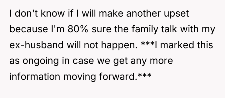 I don't know if I will make another upset because...
