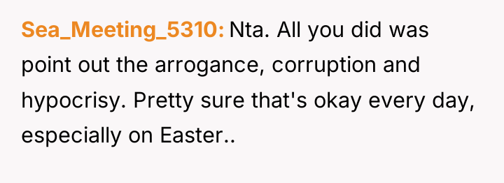 Sea_Meeting_5310 Nta. All you did was point out the arrogance,...