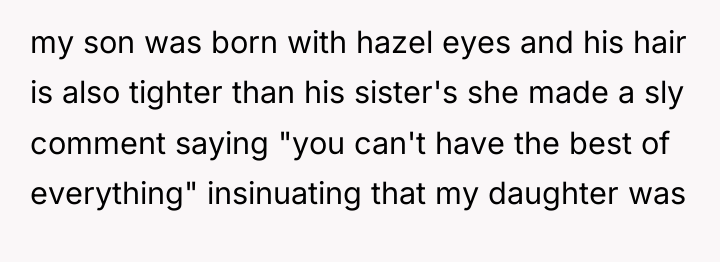 my son was born with hazel eyes and his hair...