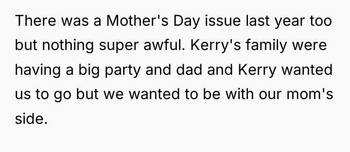 There was a Mother's Day issue last year too but...