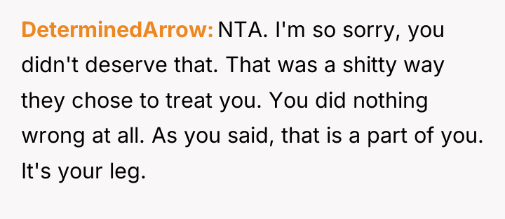 DeterminedArrow NTA. I'm so sorry, you didn't deserve that. That...