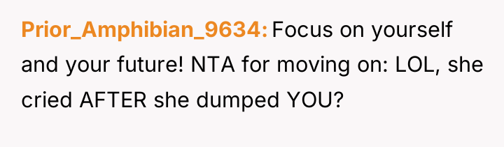 Prior_Amphibian_9634 Focus on yourself and your future! NTA for moving...