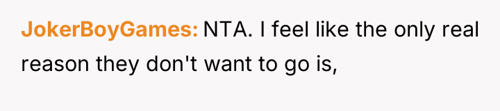 JokerBoyGames NTA. I feel like the only real reason they...